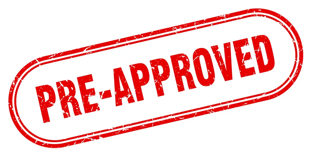 Mortgage Pre-Approval Stamp
