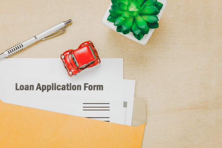 loan application form